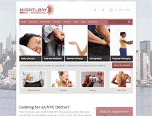 Tablet Screenshot of nightdaymedical.com